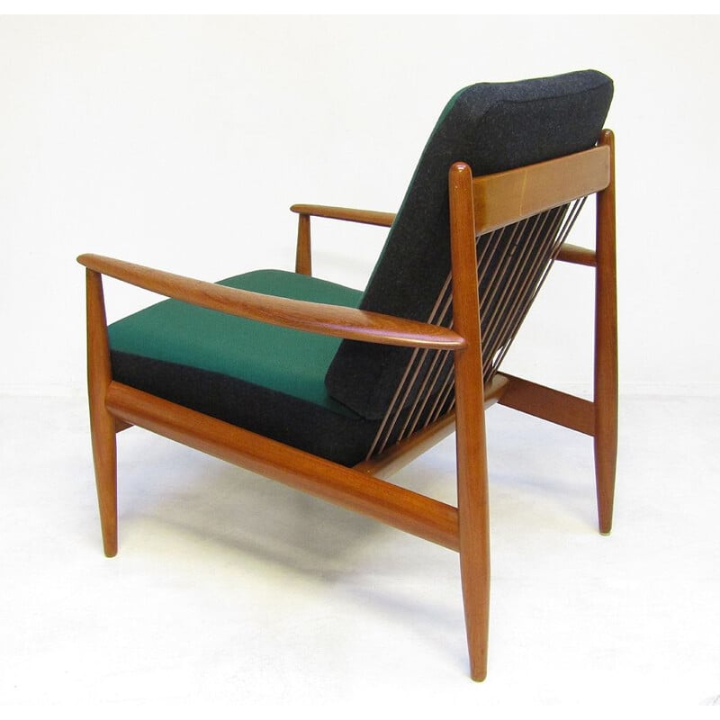 Danish vintage sofa and chair by Grete Jalk, model FD-118, 1950s