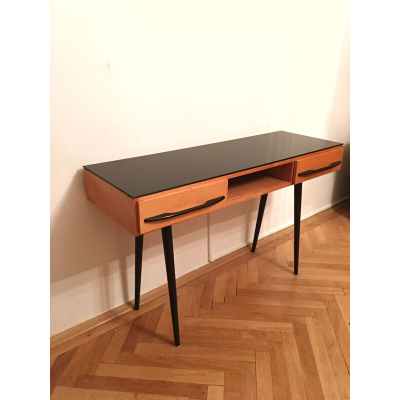 Vintage desk or dressing table by Mojmir Pozar for UP Zavody, 1960s
