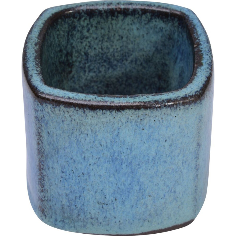 Stoneware vintage vase designed by Preben Herluf Gottschalk Olsen for Stogo, 1960s