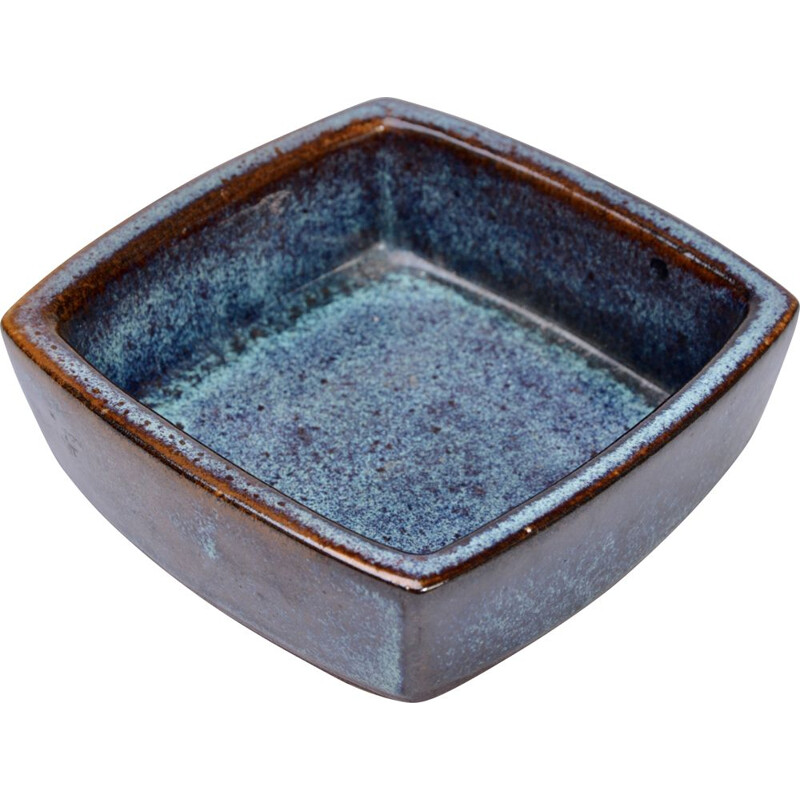Stoneware vintage bowl designed by Preben Herluf Gottschalk Olsen for Stogo, 1960s