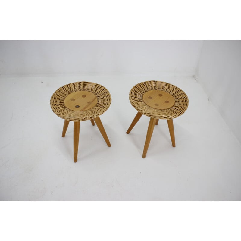 Vintage pair of stools by ULUV, 1980s