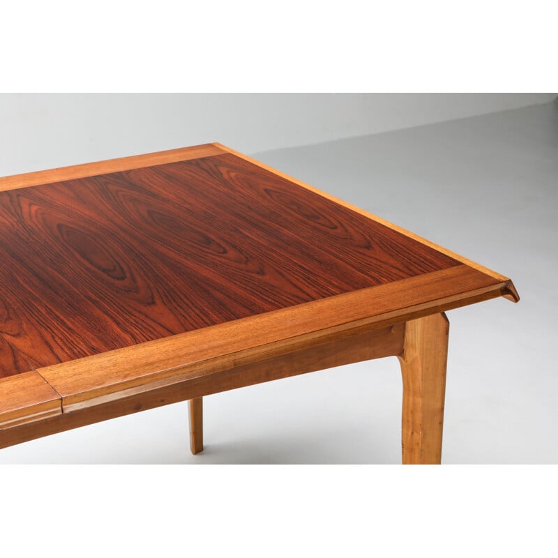 Vintage Madison extendable dining table by De Coene, 1960s