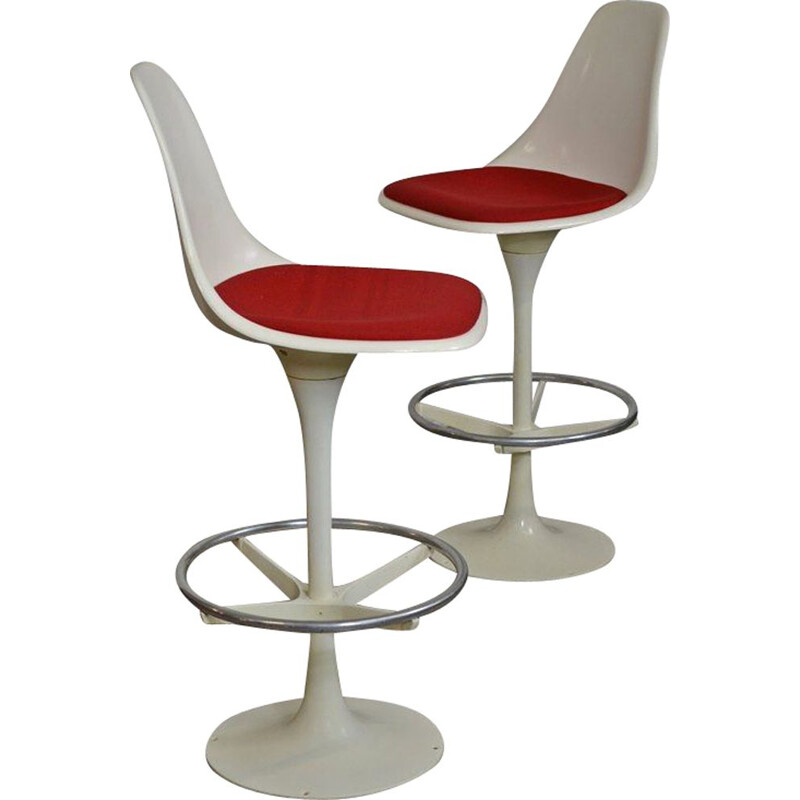 Pair of Vintage No. 103 Bar Stools by Maurice Burke for Arkana, 1960s